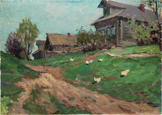 Никольский Валентин Михайлович. В Звенигороде